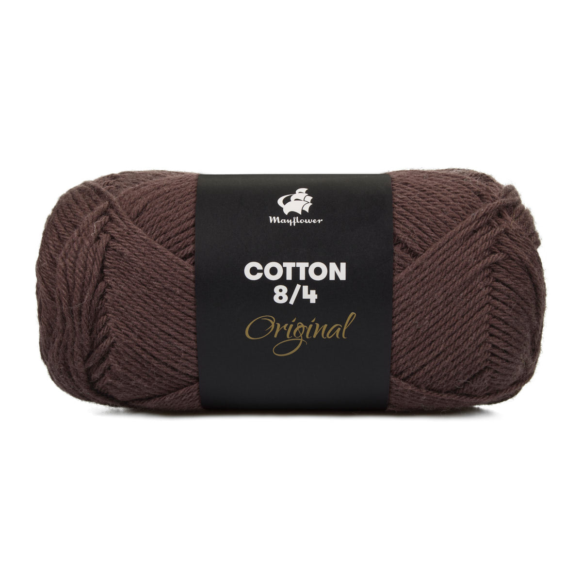Mayflower 8/4 Cotton - Mørkebrun (36)