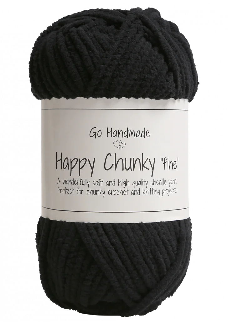 Happy Chunky Fine - Black