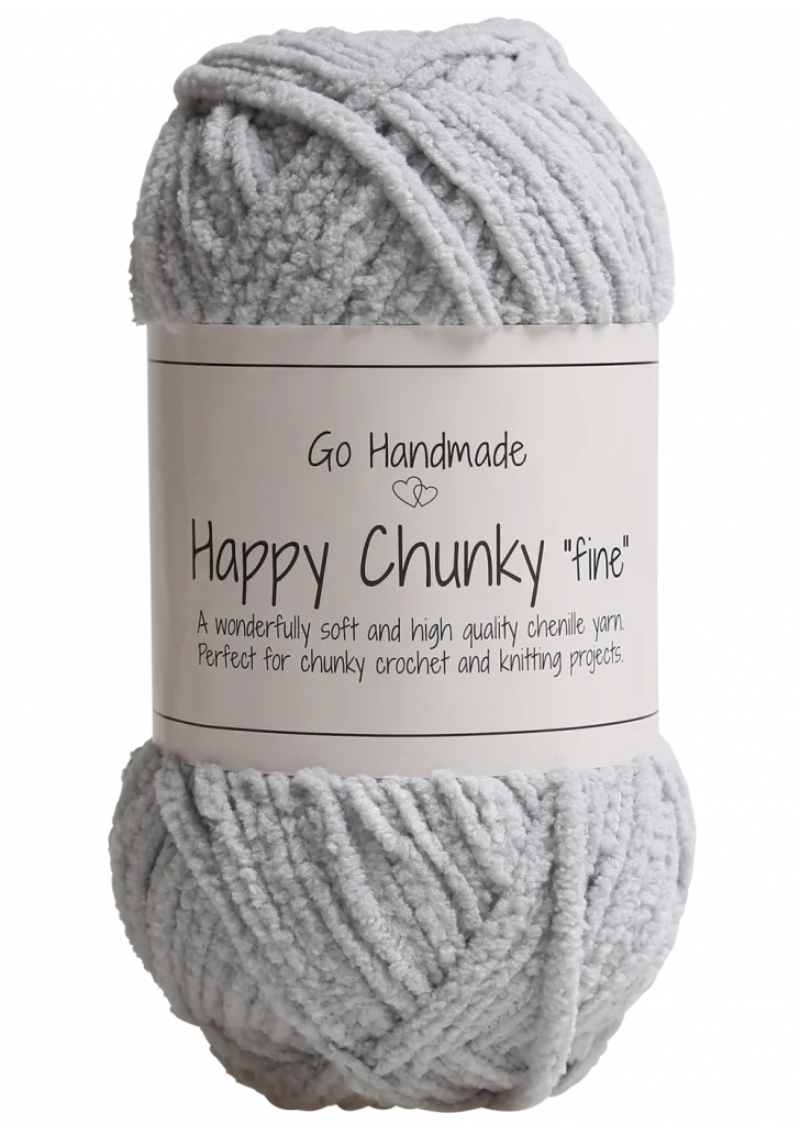 Happy Chunky Fine - Light Grey