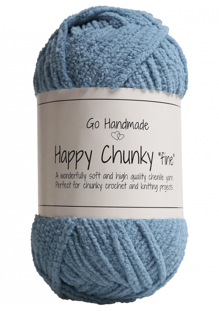 Happy Chunky Fine - Jeans Blue