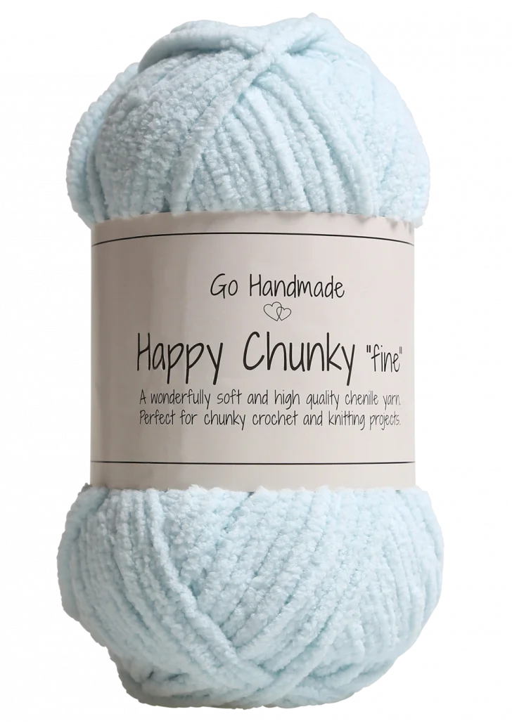Happy Chunky Fine - Light Blue