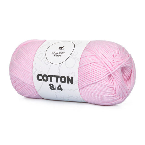 Farmers Yarn Mayflower 8/4 Cotton - Baby Lyserød (29)