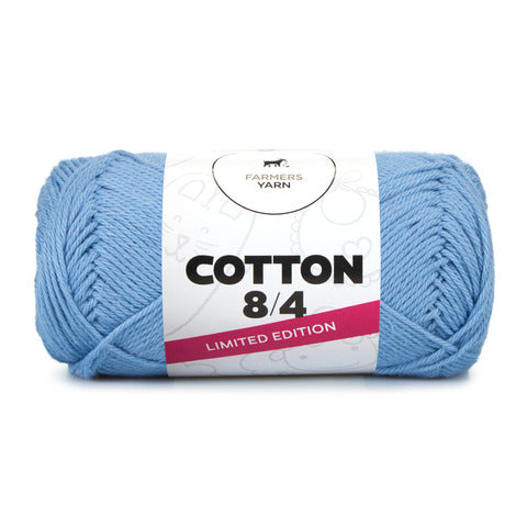Farmers Yarn 8/4 Cotton Limited Edition - Himmelblå (07)