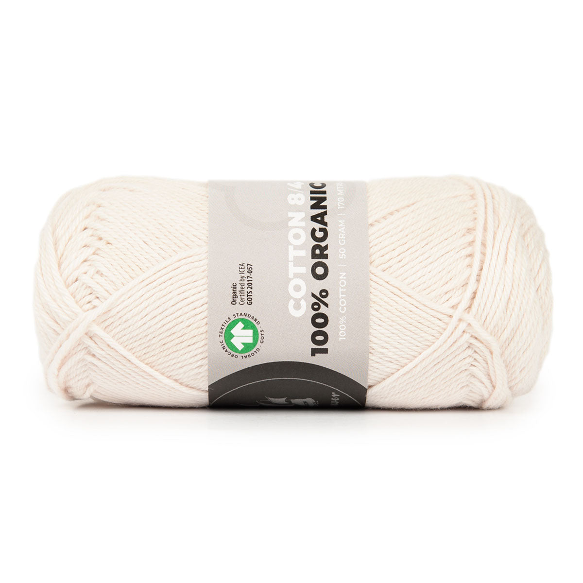 Mayflower Organic 8/4 Cotton - Råhvid (01)