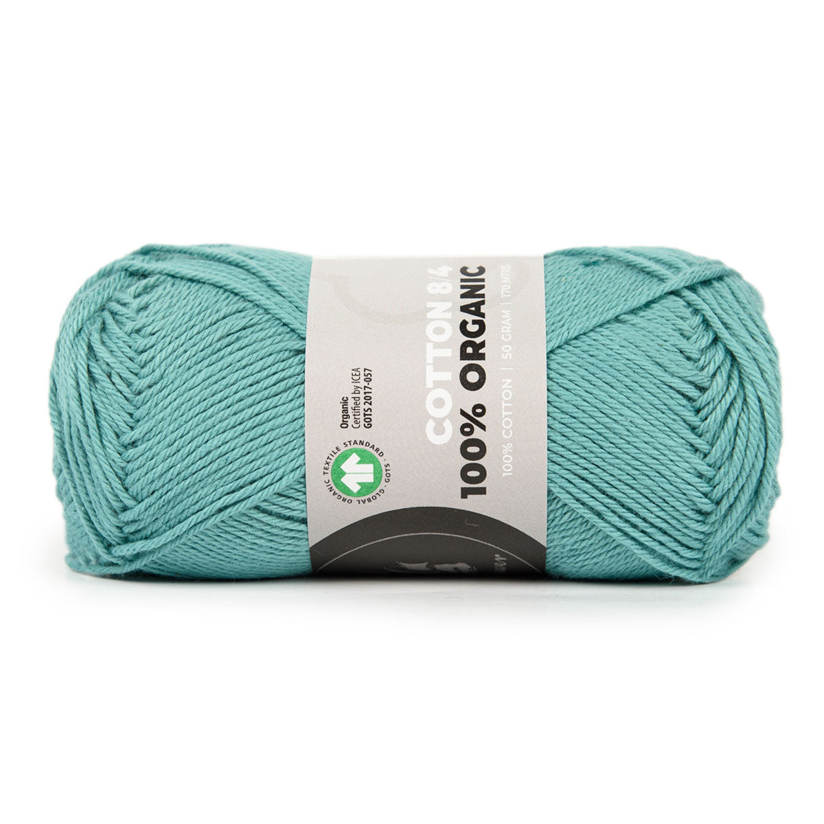 Mayflower Organic 8/4 Cotton - Påfugleblå (19)