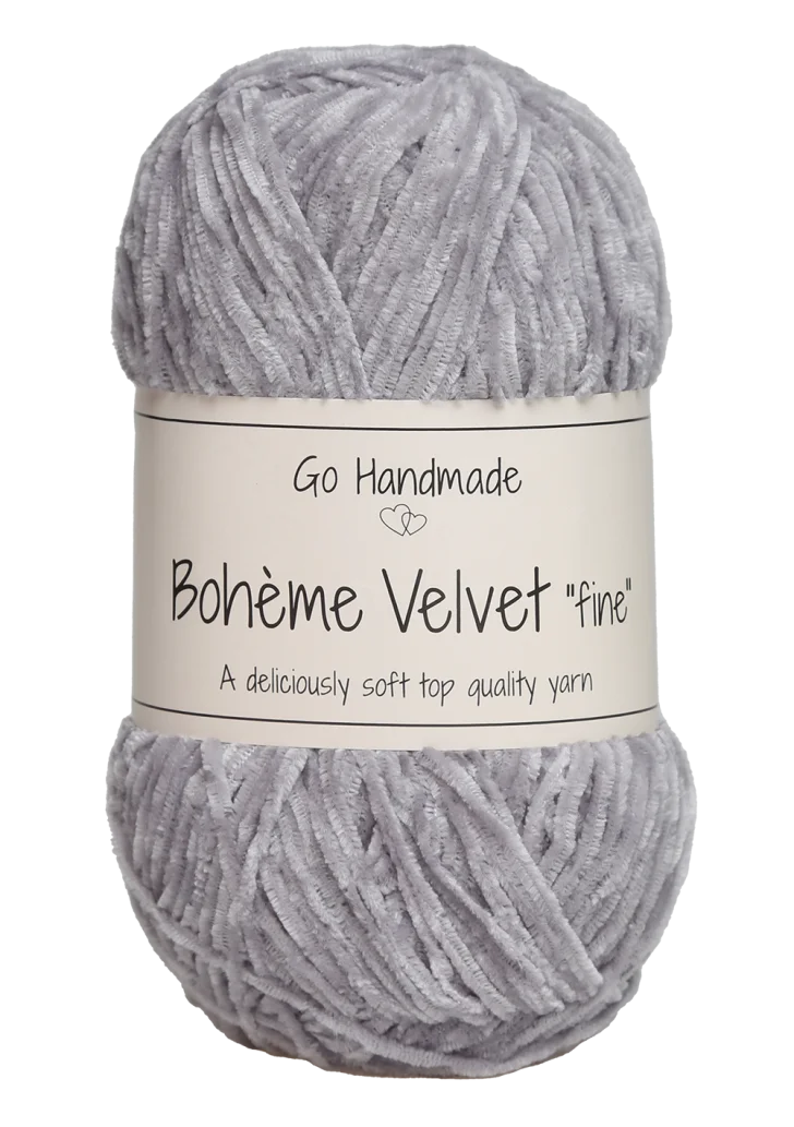 Bohéme Velvet Fine - Grey