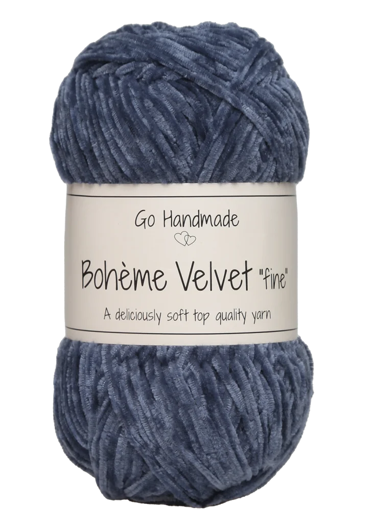 Bohéme Velvet Fine - Blue