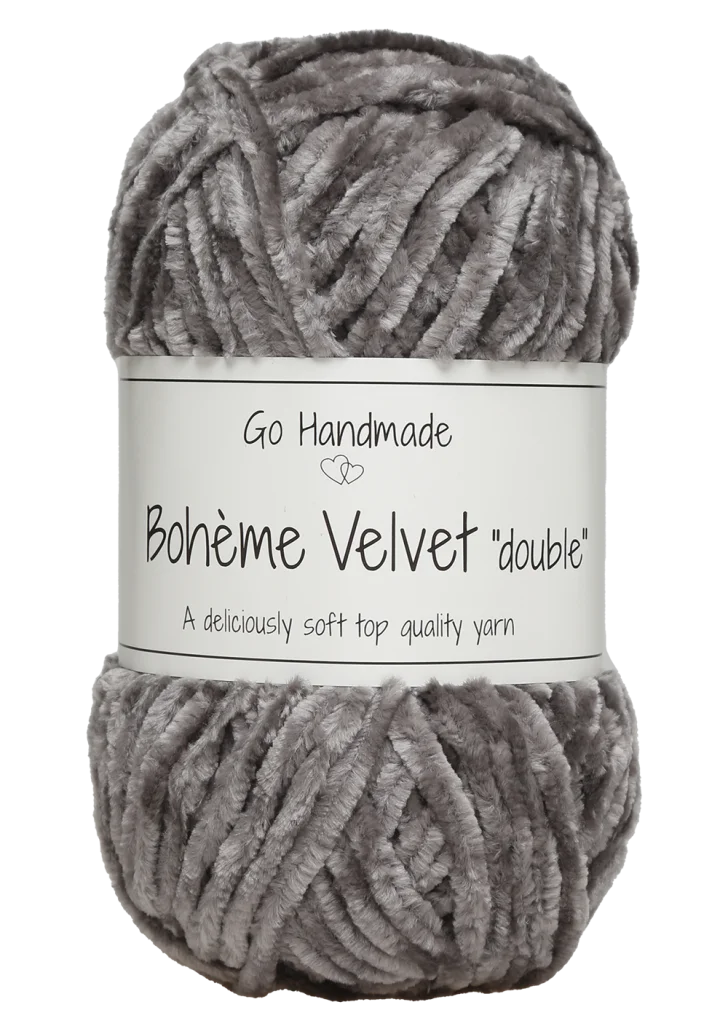 Bohéme Velvet Double - Dark Grey