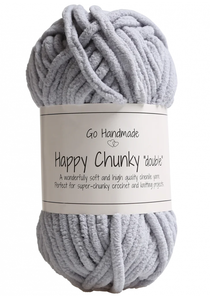 Happy Chunky Double - Light Grey