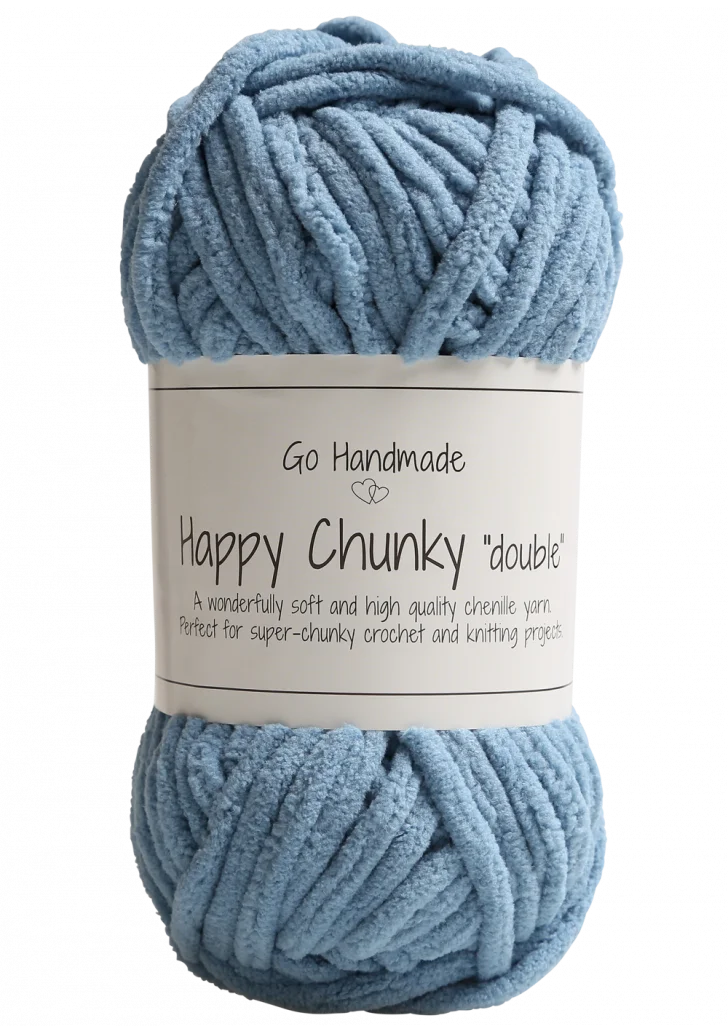 Happy Chunky Double - Jeans Blue