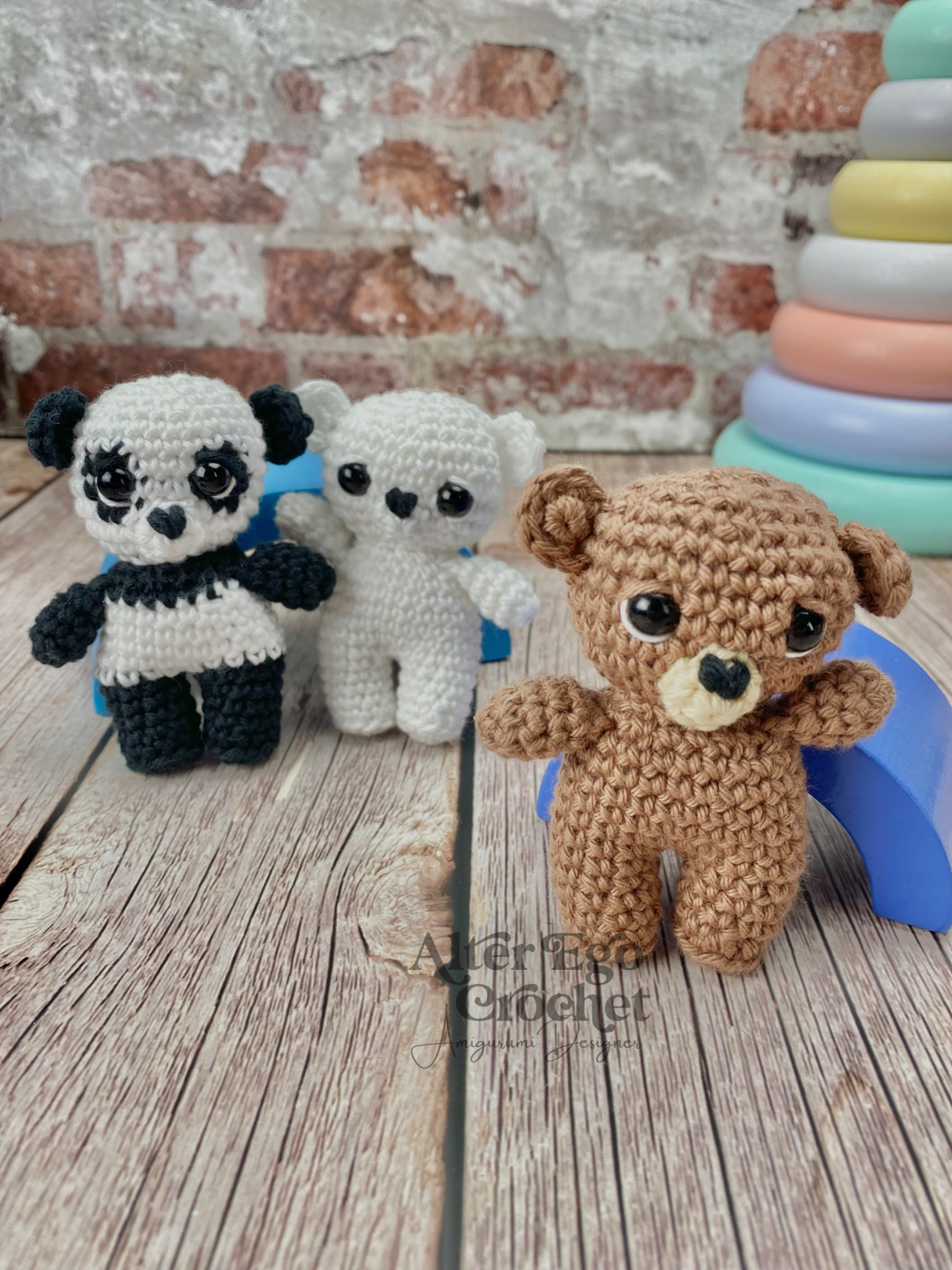 Bjørnen Benji, Pandaen Penny og Isbjørnen Polly