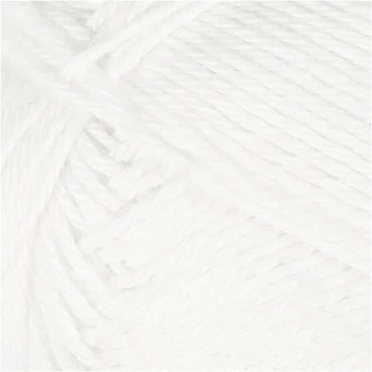 Oeko-Tex 8/4 Cotton - Hvid (020)