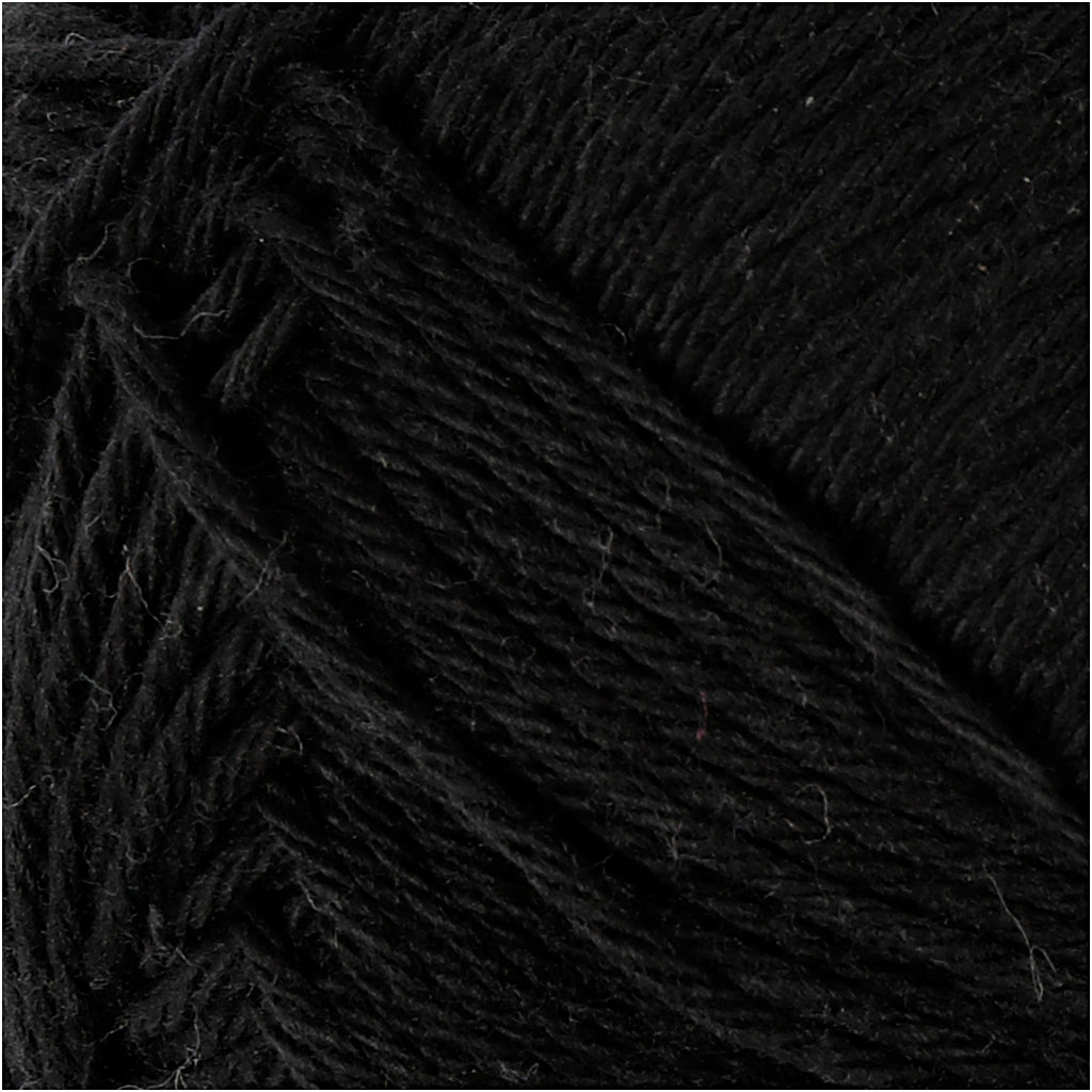 Oeko-Tex 8/4 Cotton - Sort (310)