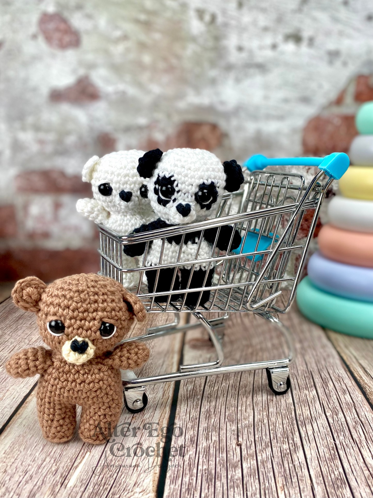 Bjørnen Benji, Pandaen Penny og Isbjørnen Polly