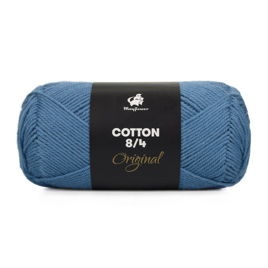Mayflower 8/4 Cotton - Mørk Dueblå (111)