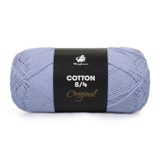 Mayflower 8/4 Cotton - Støvet Pastelblå (116)