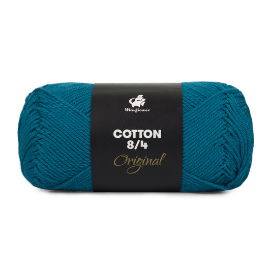 Mayflower 8/4 Cotton - Petroleumsblå (118)