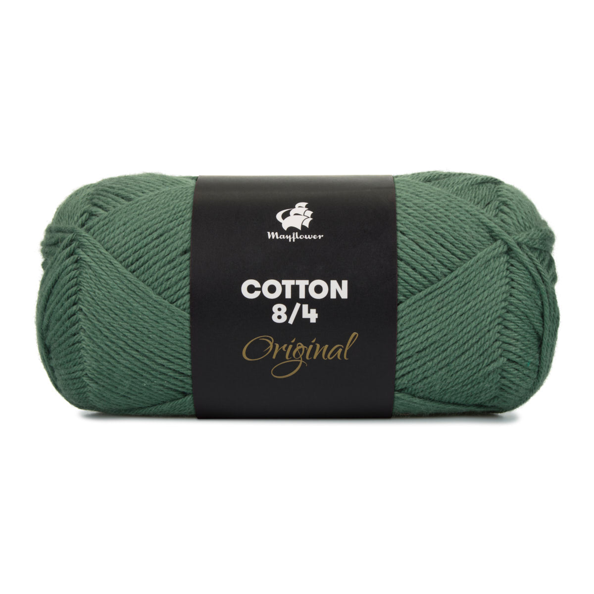 Mayflower 8/4 Cotton - Mørk Olivengrøn (124)