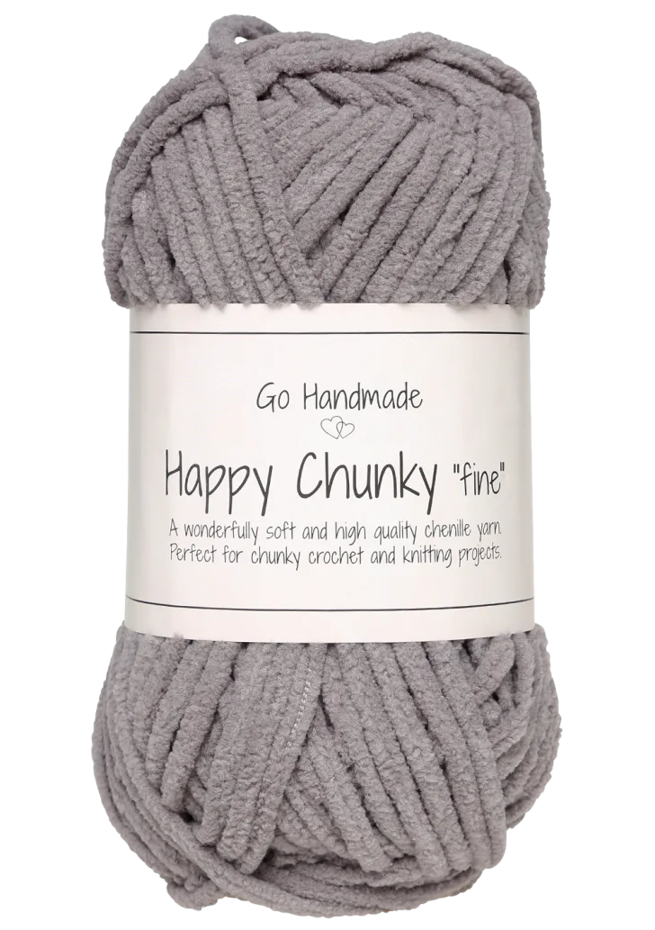 Happy Chunky Fine - Dark Grey