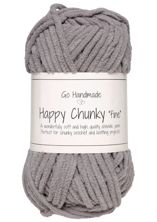 Happy Chunky Fine - Dark Grey