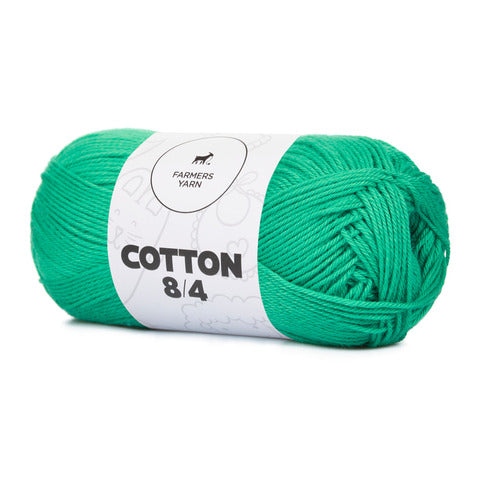 Farmers Yarn Mayflower 8/4 Cotton - Grøn (27)