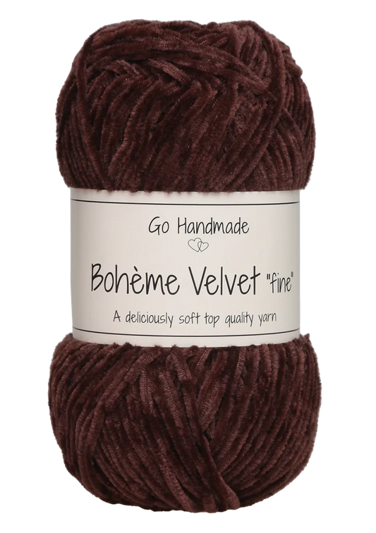 Bohéme Velvet Fine - Plum