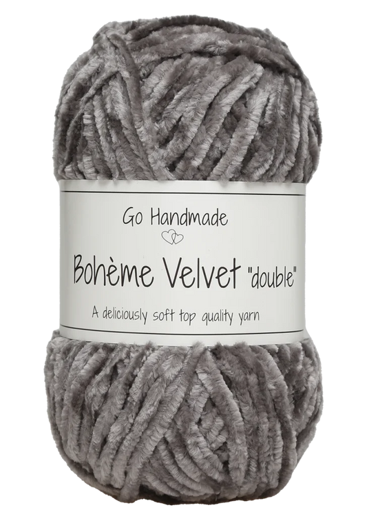Bohéme Velvet Double - Dark Grey