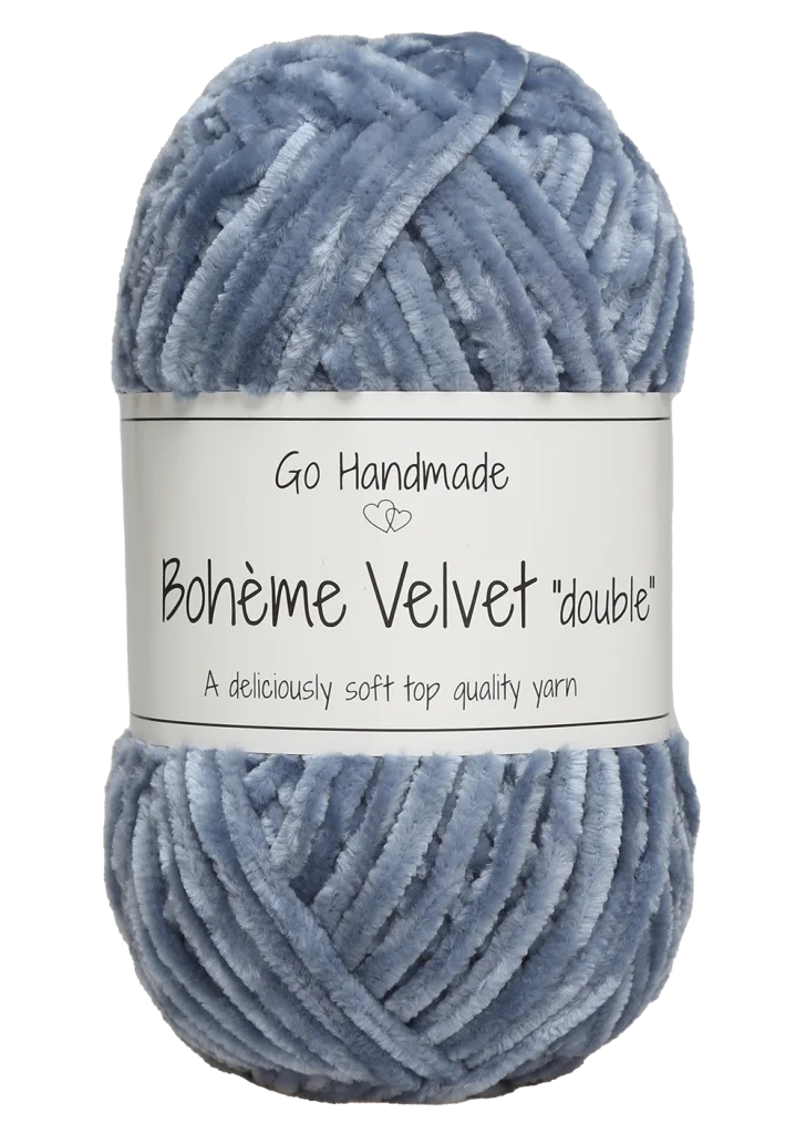 Bohéme Velvet Double - Jeans Blue