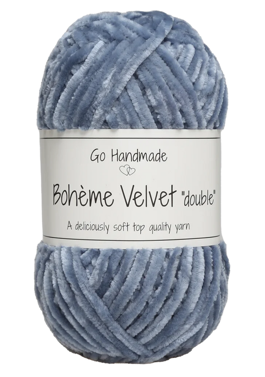 Bohéme Velvet Double - Jeans Blue