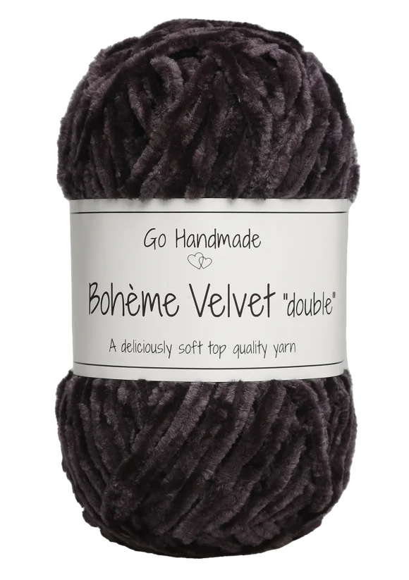 Bohéme Velvet Double - Black