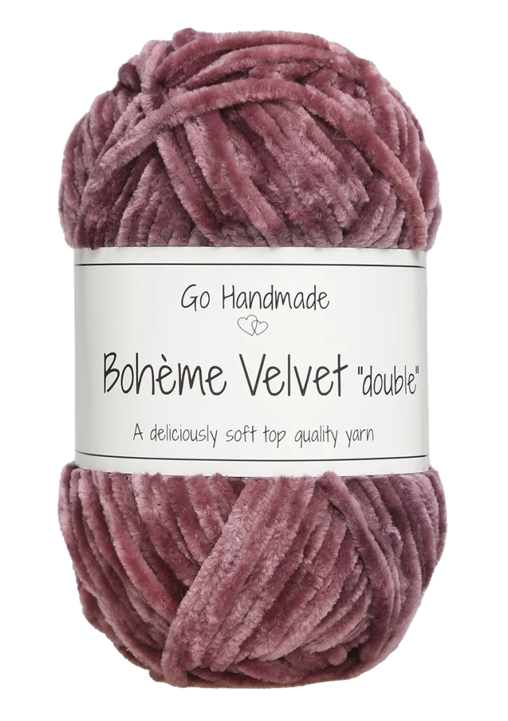 Bohéme Velvet Double - Dark Lavender