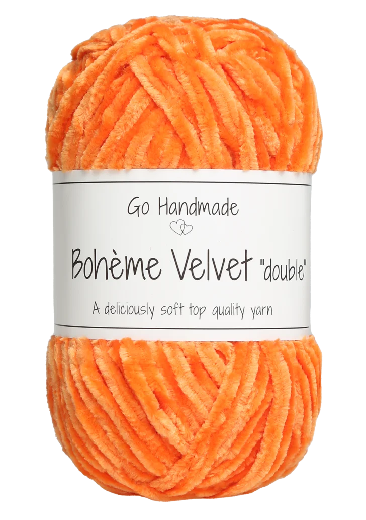 Bohéme Velvet Double - Warm Orange