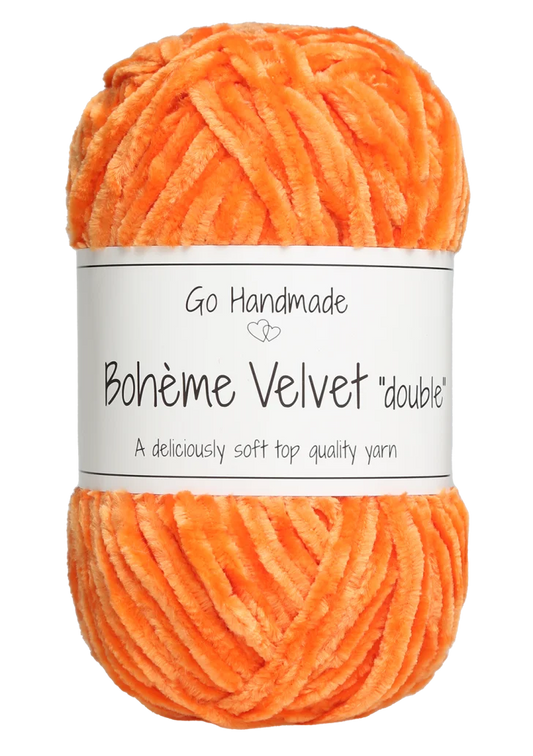 Bohéme Velvet Double - Warm Orange
