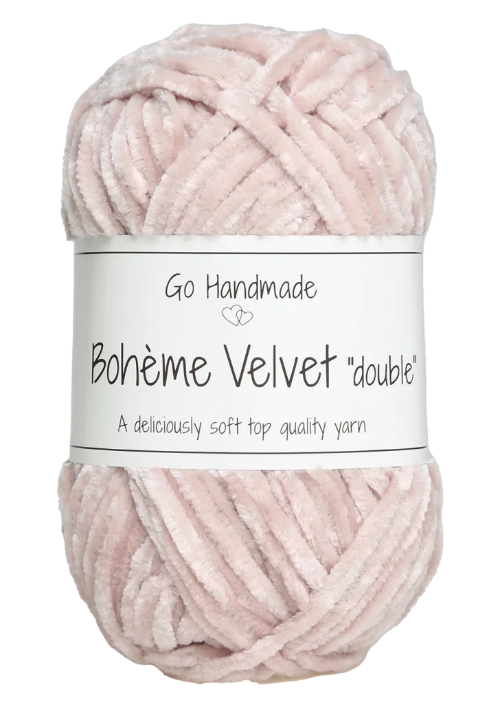 Bohéme Velvet Double - Dusty Rose