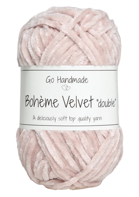 Bohéme Velvet Double - Dusty Rose