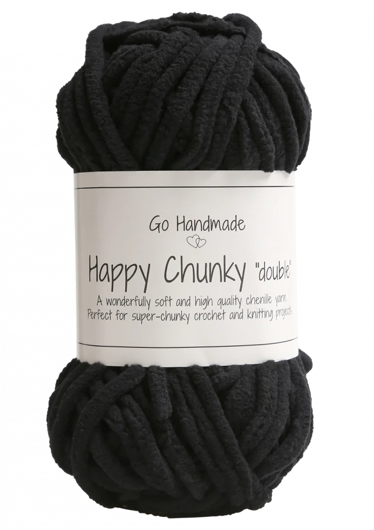 Happy Chunky Double - Black