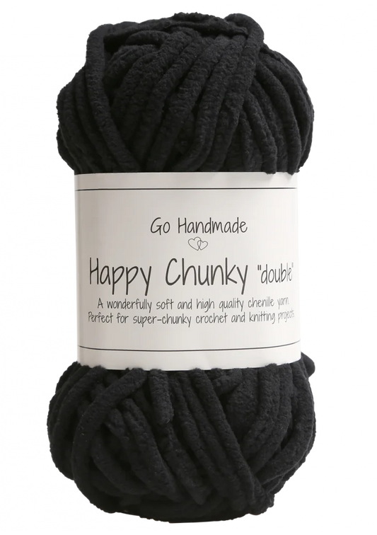 Happy Chunky Double - Black