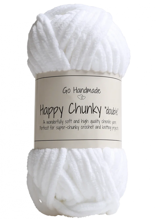 Happy Chunky Double - White
