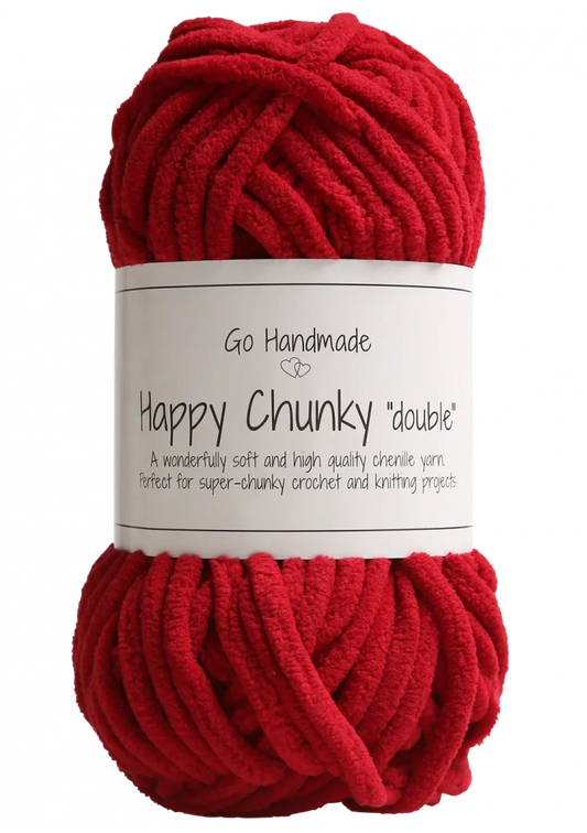 Happy Chunky Double - Warm Red