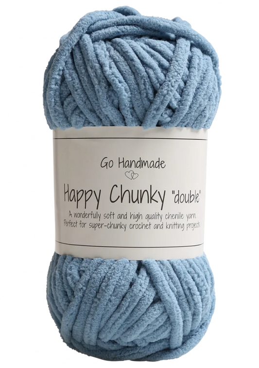 Happy Chunky Double - Jeans Blue