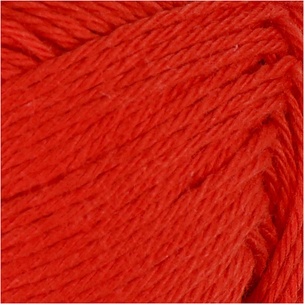 Oeko-Tex 8/4 Cotton - Rød (080)