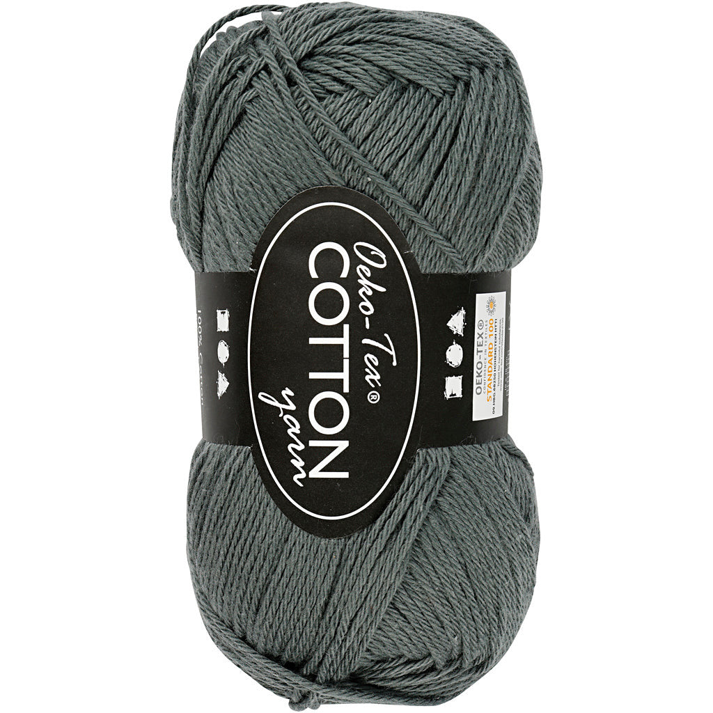 Oeko-Tex 8/4 Cotton - Grå (190)