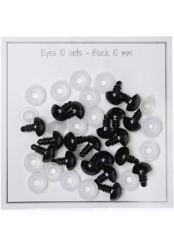 Sikkerhedsøjne - 10 mm